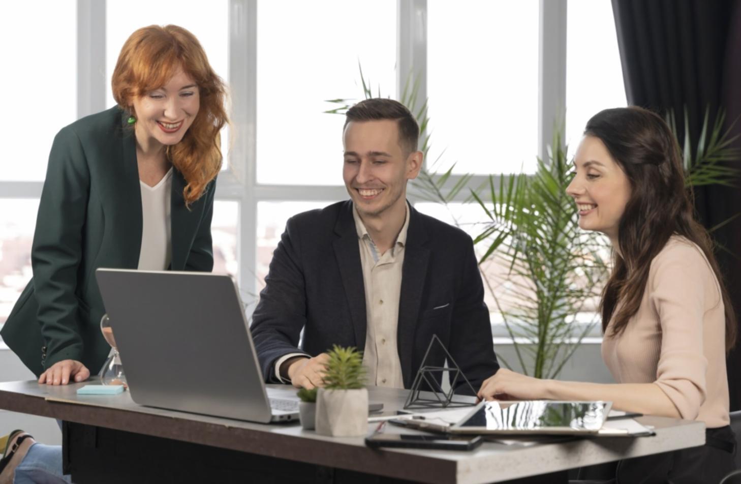 Professional financial negotiation training session